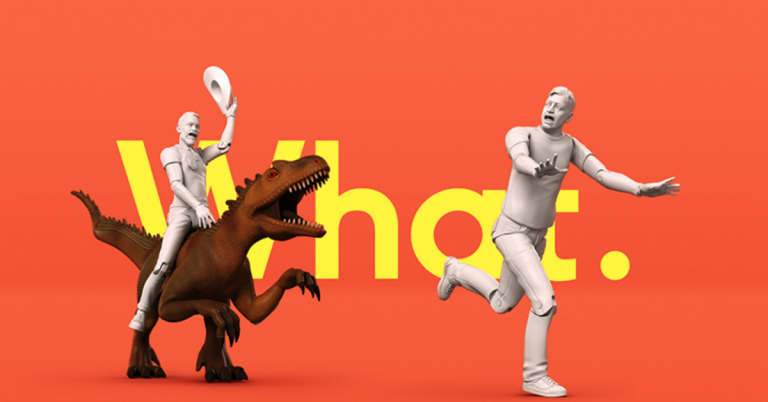 Example of Toyfight branding, a creative business